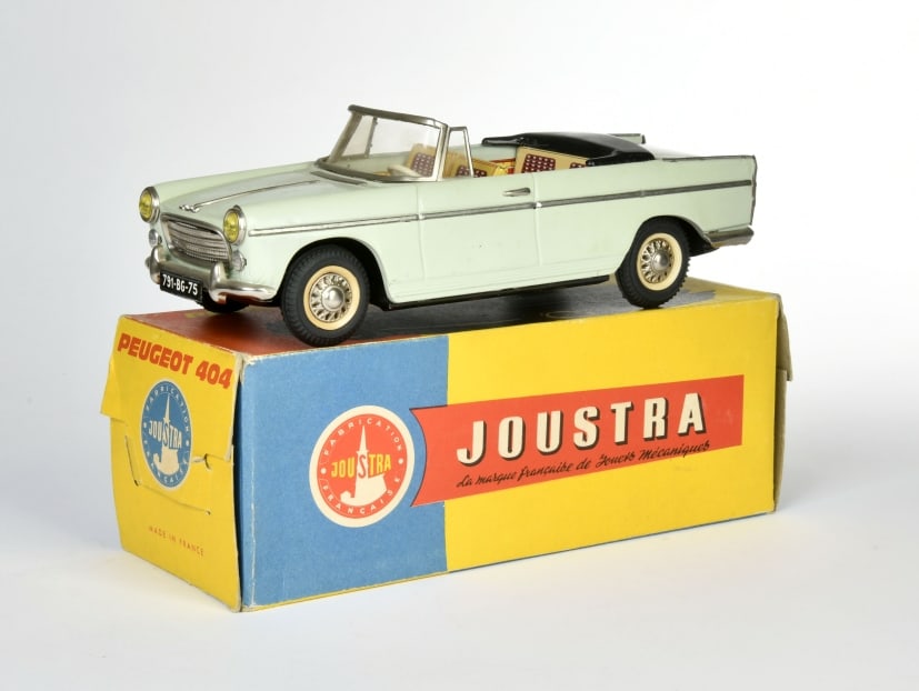 Joustra, Peugeot 404 Cabriolet: Joustra, Peugeot 404 Cabriolet, France, 30 cm, Blech, min. LM, Okt, Z 2+