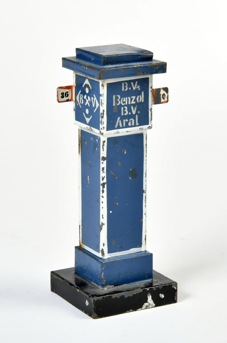 Marklin, BV Aral Benzol Zapfsaule: Marklin, BV Aral Benzol Zapfsaule, Germany VK, 13,5 cm, Blech, LM