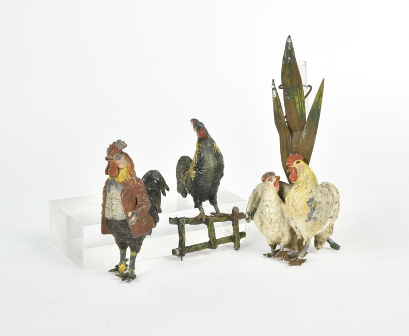 Heyde u.a., 3 Hahn Figuren (1 of 1)