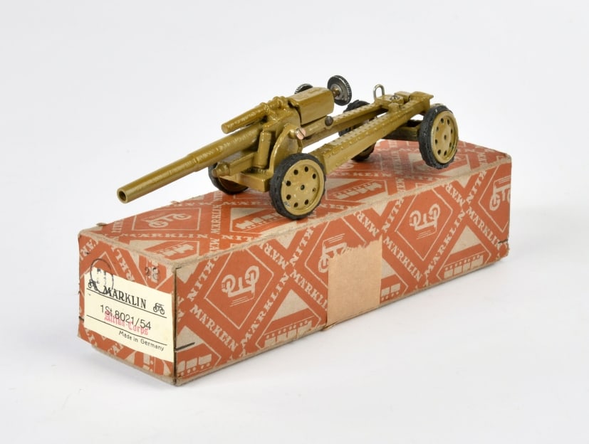 Marklin, Haubitze Afrika Korps: Marklin, Haubitze Afrika Korps, Germany VK, 1:43, Druckguss, Okt, farblich uberarbeitet