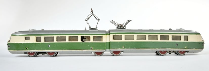 Marklin, Schnelltriebwagen TW 800 LHW: Marklin, Schnelltriebwagen TW 800 LHW, H0, Antrieb nicht gepruft, Z 1-2