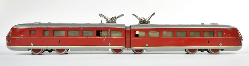 Marklin, Schnelltriebwagen TW 800 LHW: Marklin, Schnelltriebwagen TW 800 LHW, H0, Antrieb nicht gepruft, Z 1-2