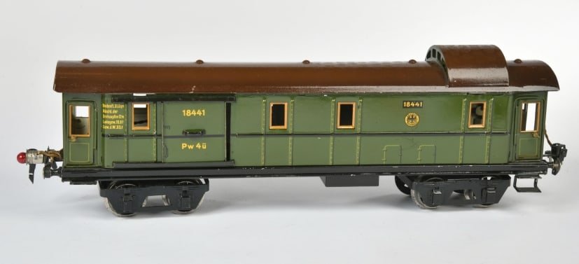 Marklin, Postwagen 18441: Marklin, Postwagen 18441, VK, Spur 1, LM am Dach d. Noppenfolie, Z 2