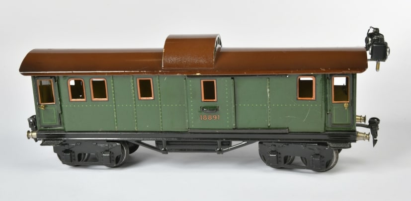 Marklin, Gepackwagen 1889: Marklin, Gepackwagen 1889, VK, Spur 1, LM , Z 2