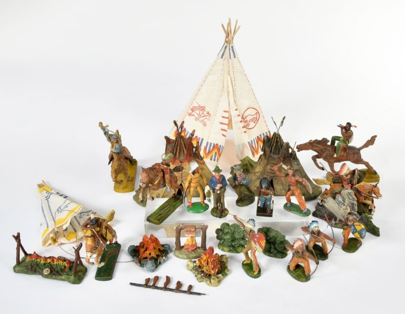 Elastolin u.a., Wildwest Figuren (1 of 1)