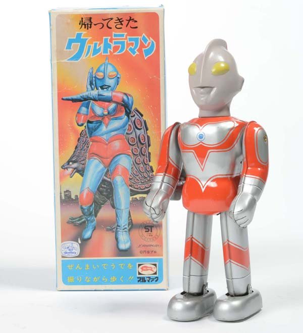 Bullmark: English: Bullmark, "Mirror Man", Japan, tin, windup ok, original box condition 1, condition 1 Deutsch: Bullmark, "Mirror Man" , 24 cm, Japan, Blech, Uhrwerk ok, Okt Z 1, Z 1, (2686)