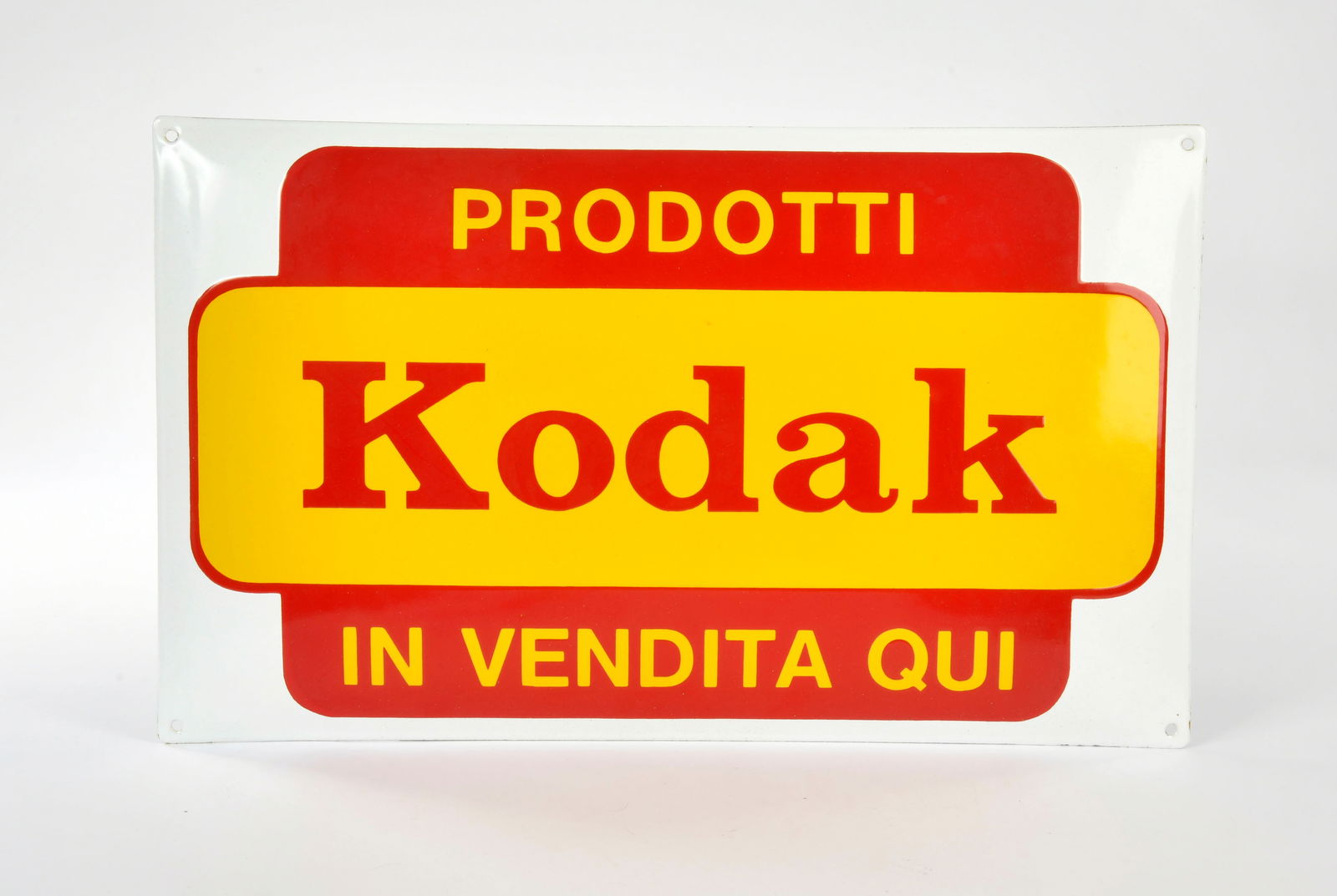 Kodak, Emailschild