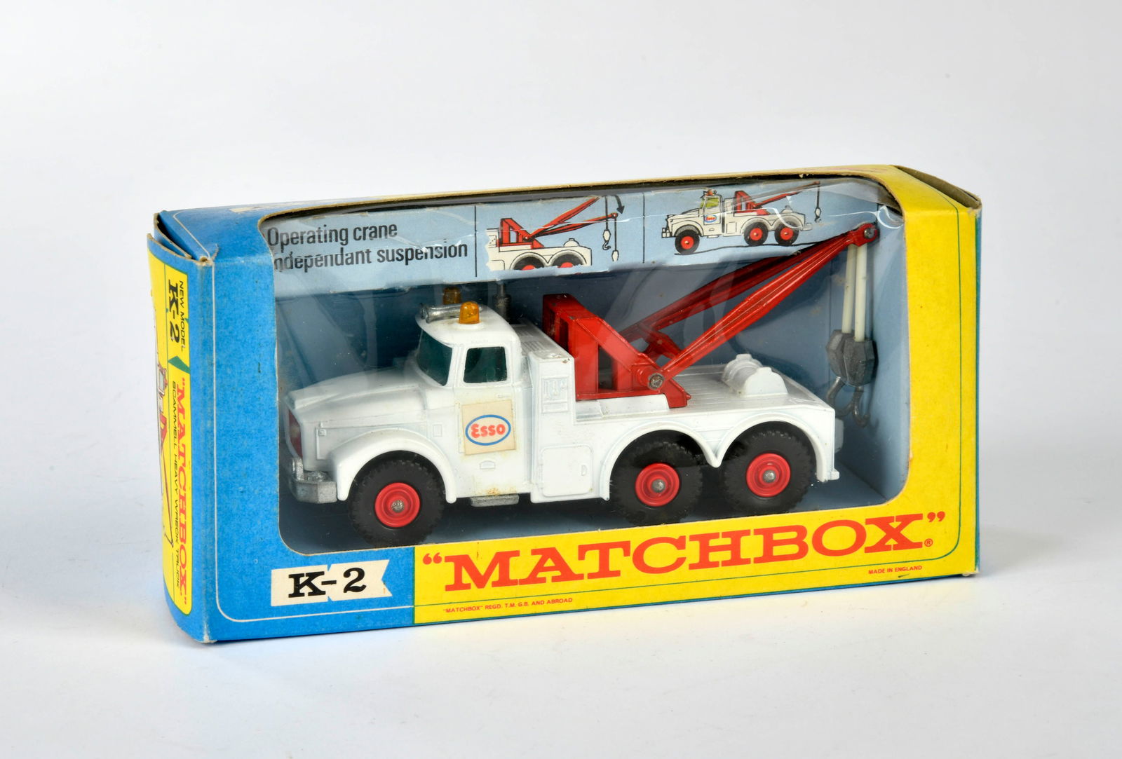 Matchbox, K-2 Scammell Heavy Wreck Truck: Matchbox, K-2 Scammell Heavy Wreck Truck, England, box, C 1