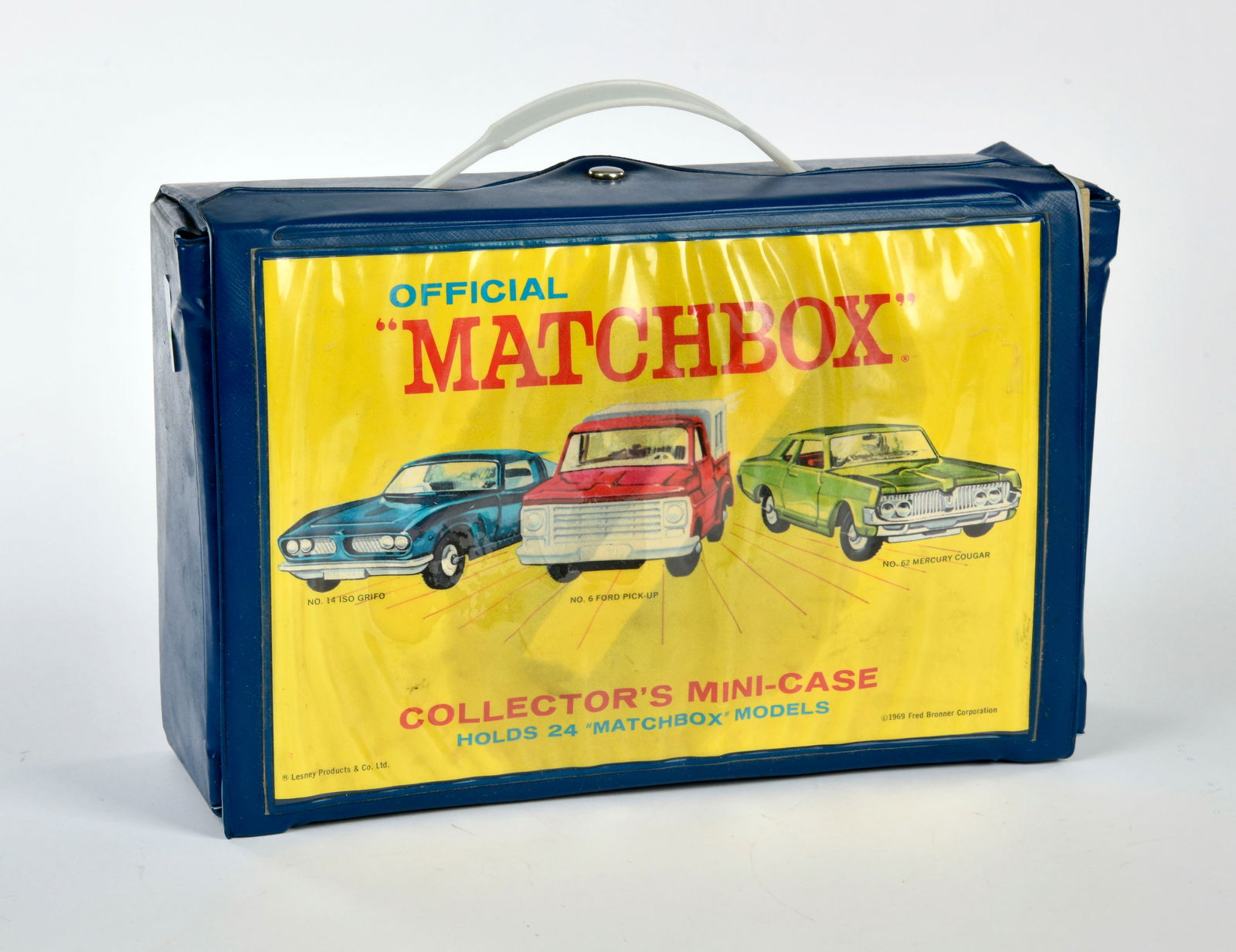 Matchbox, 1969 Koffer: Matchbox, 1969 suitcase, England, plastic, 24x16x8 cm, C 1-2