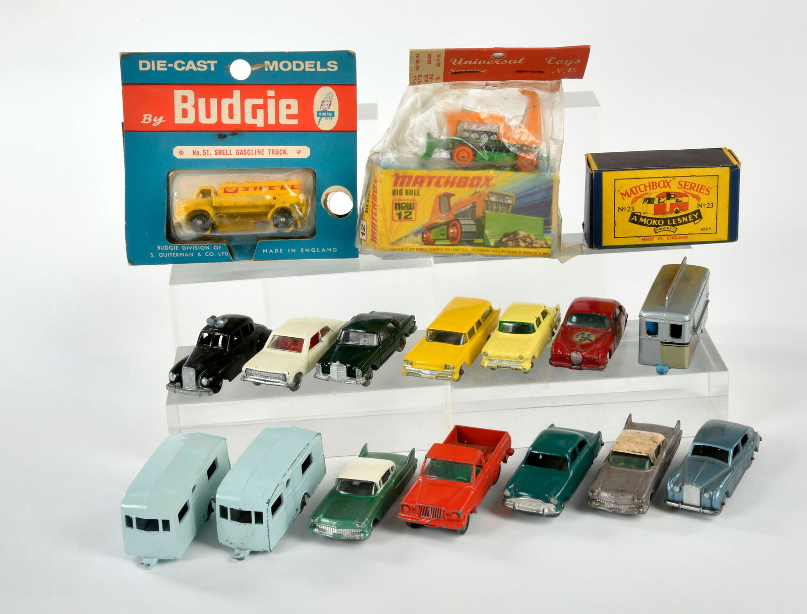 Matchbox, Best Box & Budgie, Modellautos: Matchbox, Best Box & Budgie, Modellautos, England, Holland, diecast, min. paint d., mostly C 1-2