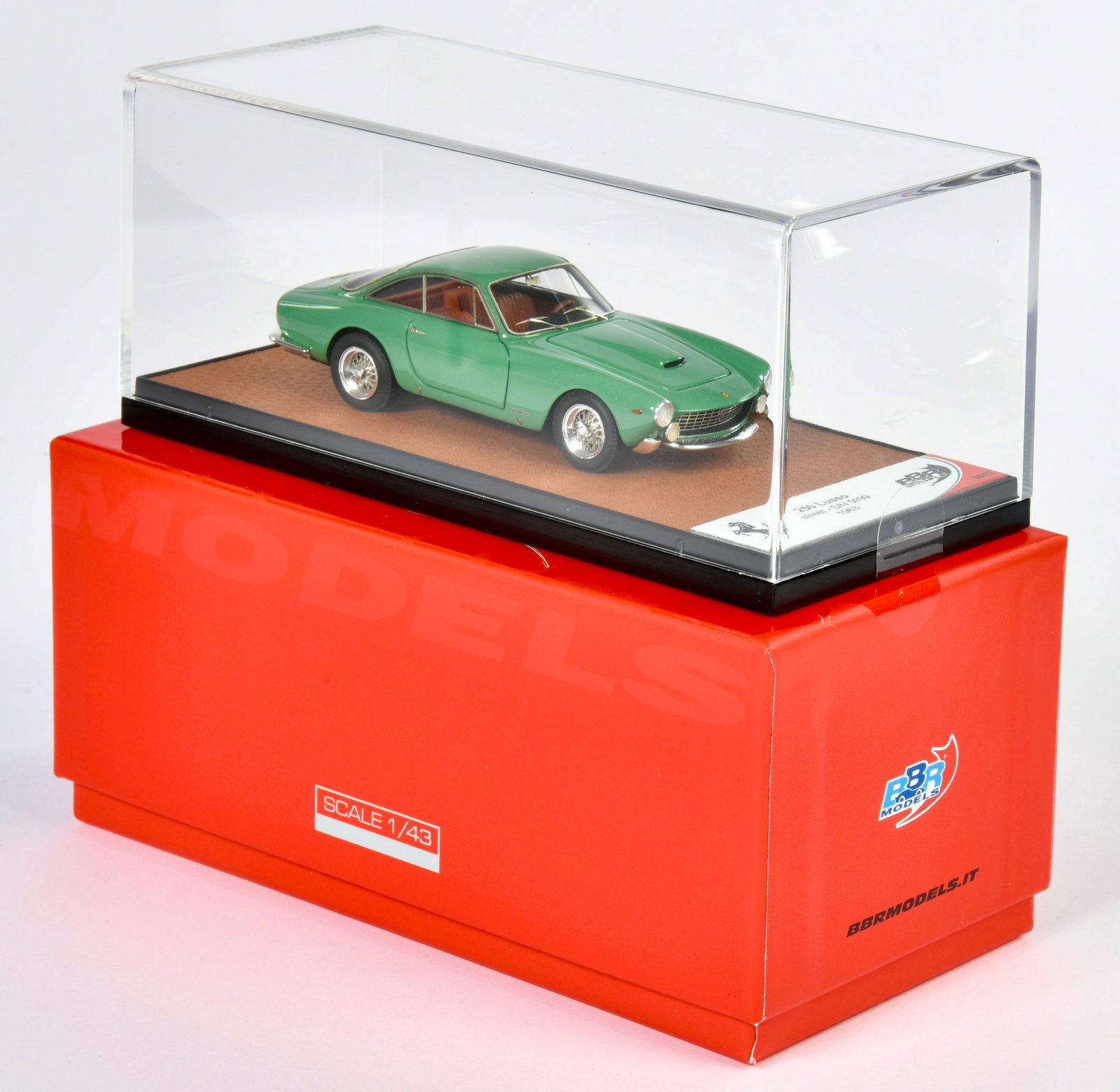 BBR, Ferrari 250 Lusso 9 Street 1963 verde pastello (1 of 1)