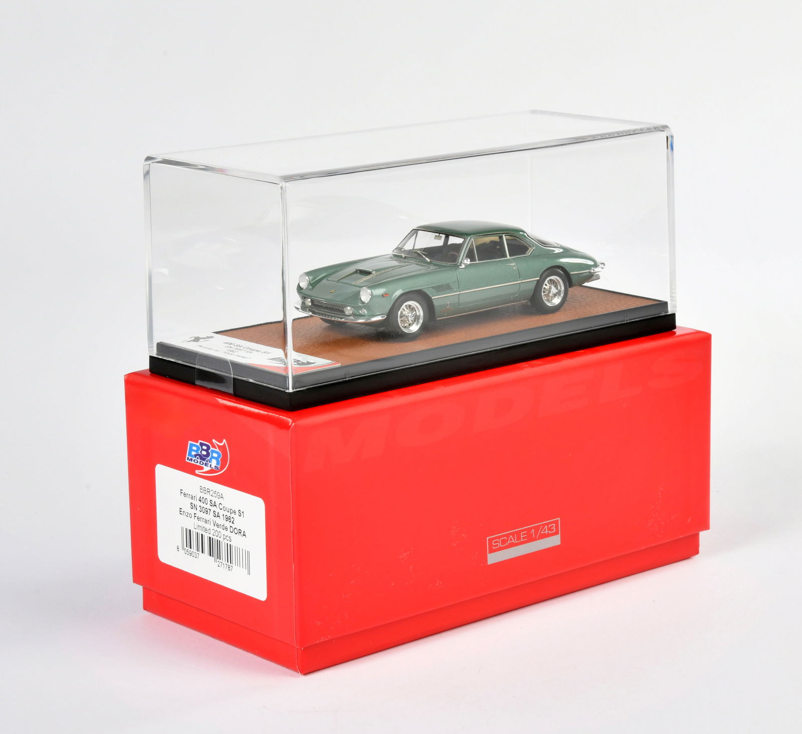 BBR, Ferrari 400 SA Coupe SA 1962 Enzo Ferrari Verde DORA (1 of 1)