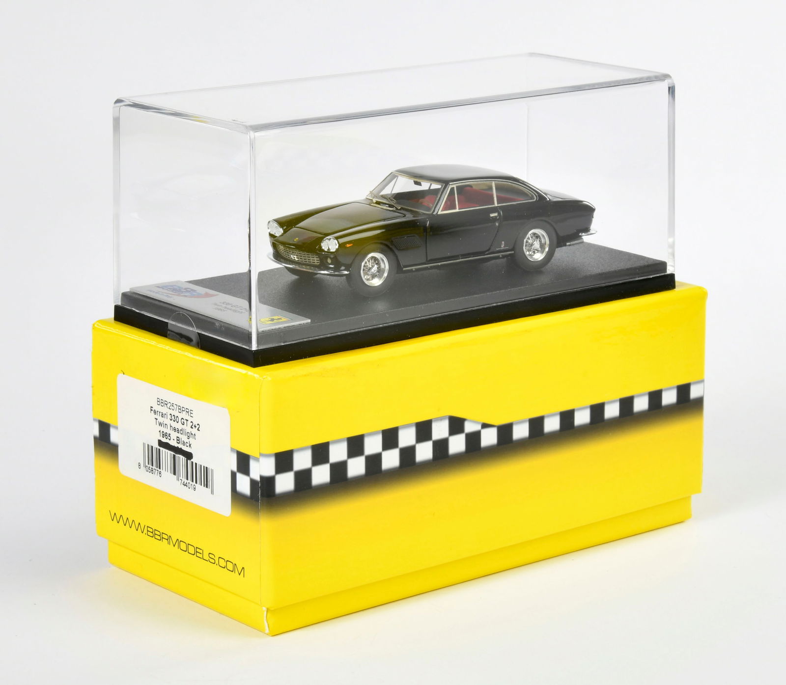 BBR, Ferrari 330 GT 2+2 Twin headlight 1965 Black (1 of 1)