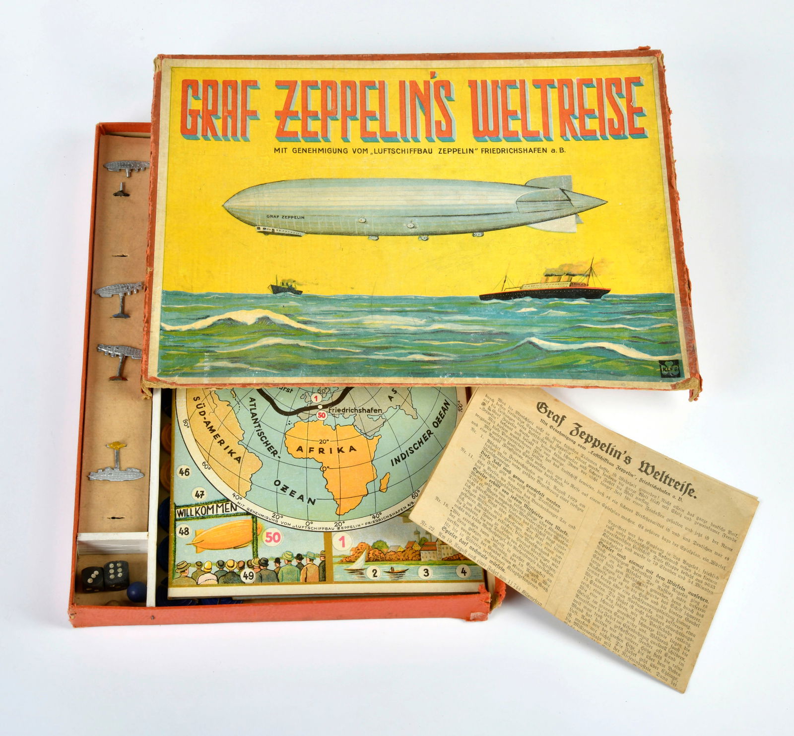 Klee, Spiel "Graf Zeppelin's Weltreise" (1 of 1)