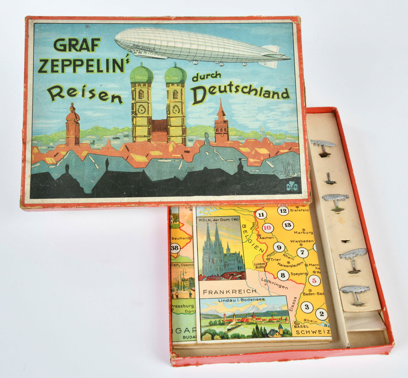 Klee, Spiel "Graf Zeppelin's Reisen durch Deutschland" (1 of 1)