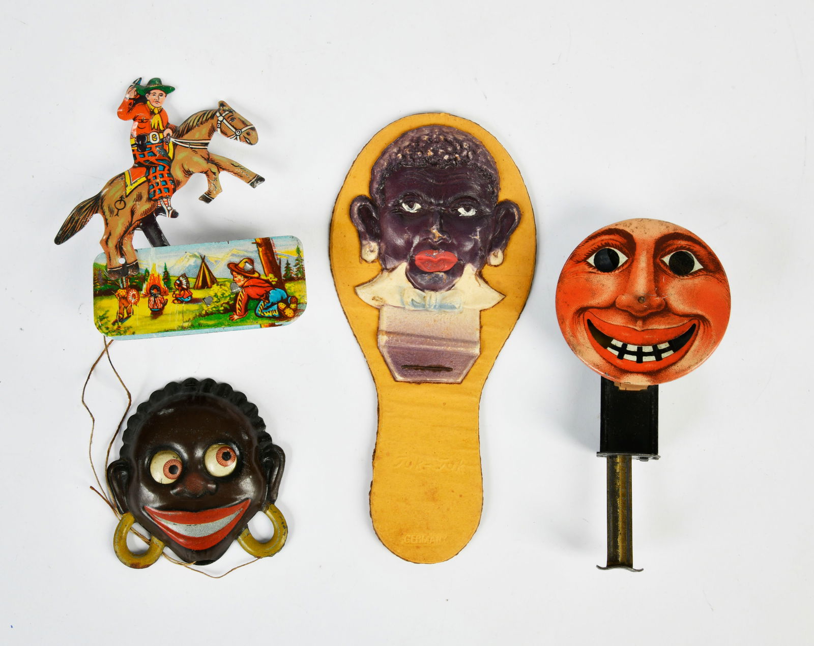 Daumendruckspiel, Gesicht, Scherzartikel, Knackspiel (1 of 1)