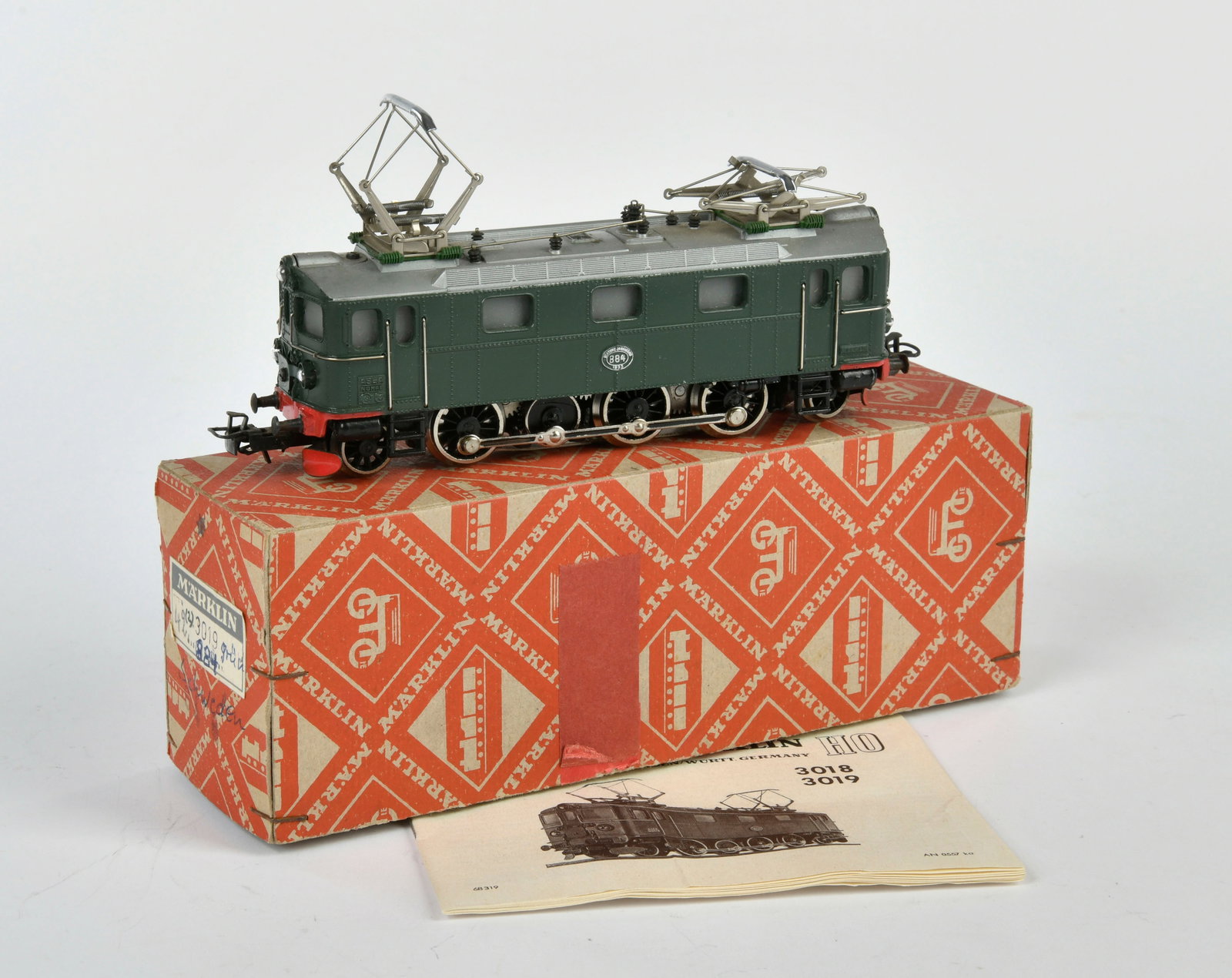 Marklin, Lok 884: Marklin, loco 884, H0, drive not checked, C 1-