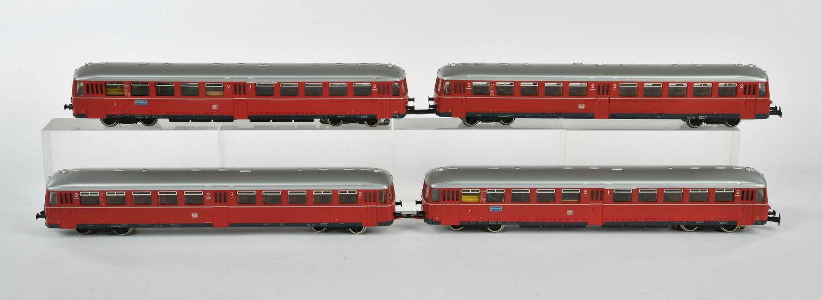 Marklin, Triebwagen: Marklin, railcar, H0, 4 parts, drive not checked. C 1-
