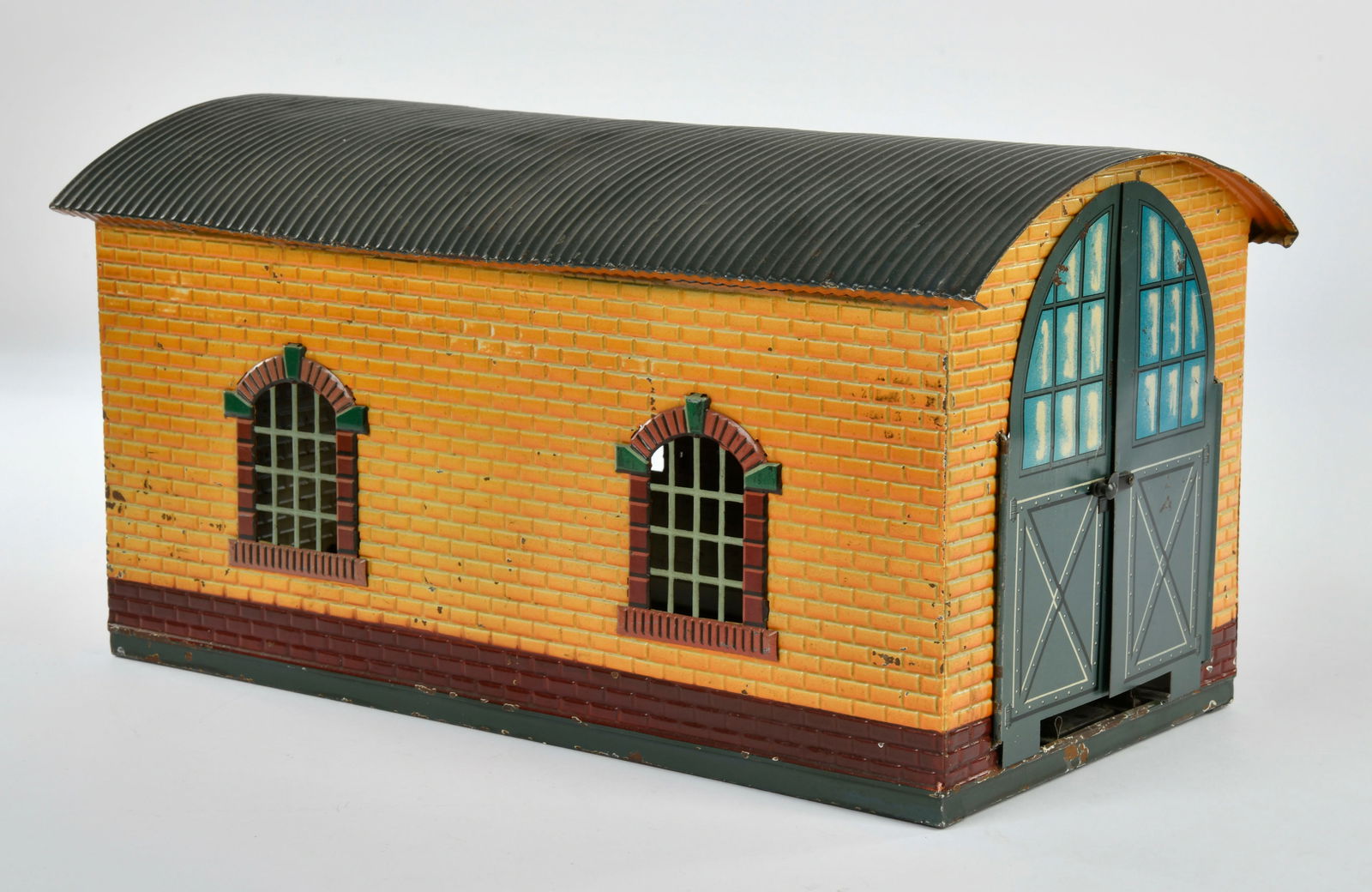 Bing, Lokschuppen: Bing, loco shed, Germany pw, 40 cm, gauge 0, C 2