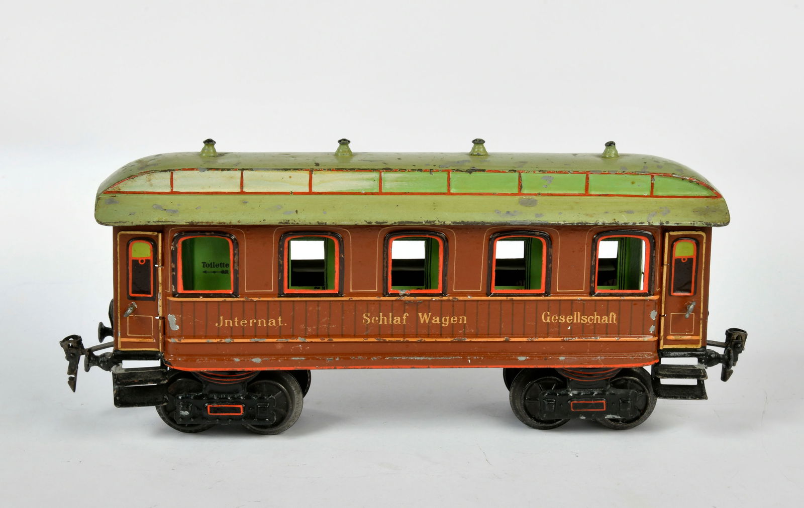 Marklin, Schlafwagen 1843: Marklin, sleeping wagon 1843, Germany pw, gauge 1, paint d., C 3