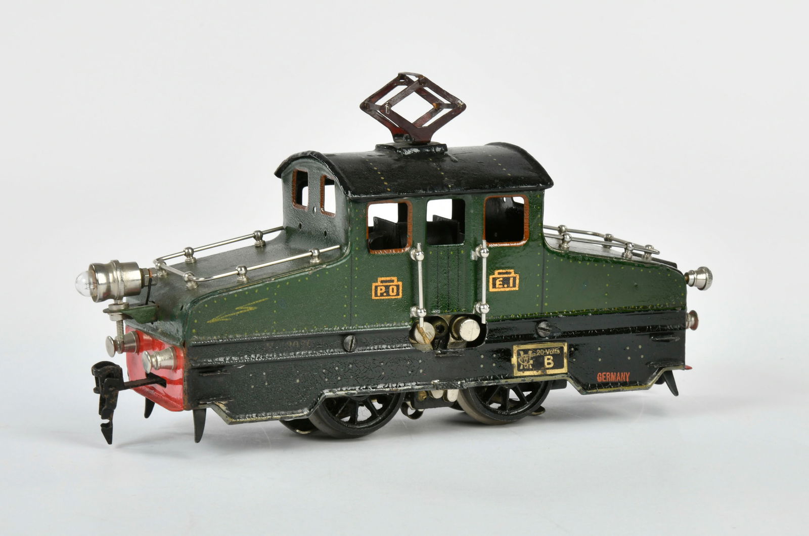 Marklin, V 3120 P.0. (20 V): Marklin, V 3120 P.0. (20 V), Germany pw, gauge 0, paint d., part. refinished, C 2