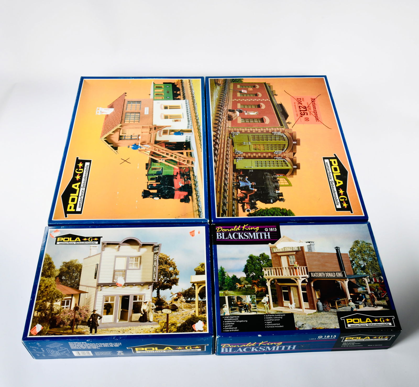 Pola G, 4 Gebaude Bausatze, 914, 911, 1813, 1804 (1 of 1)