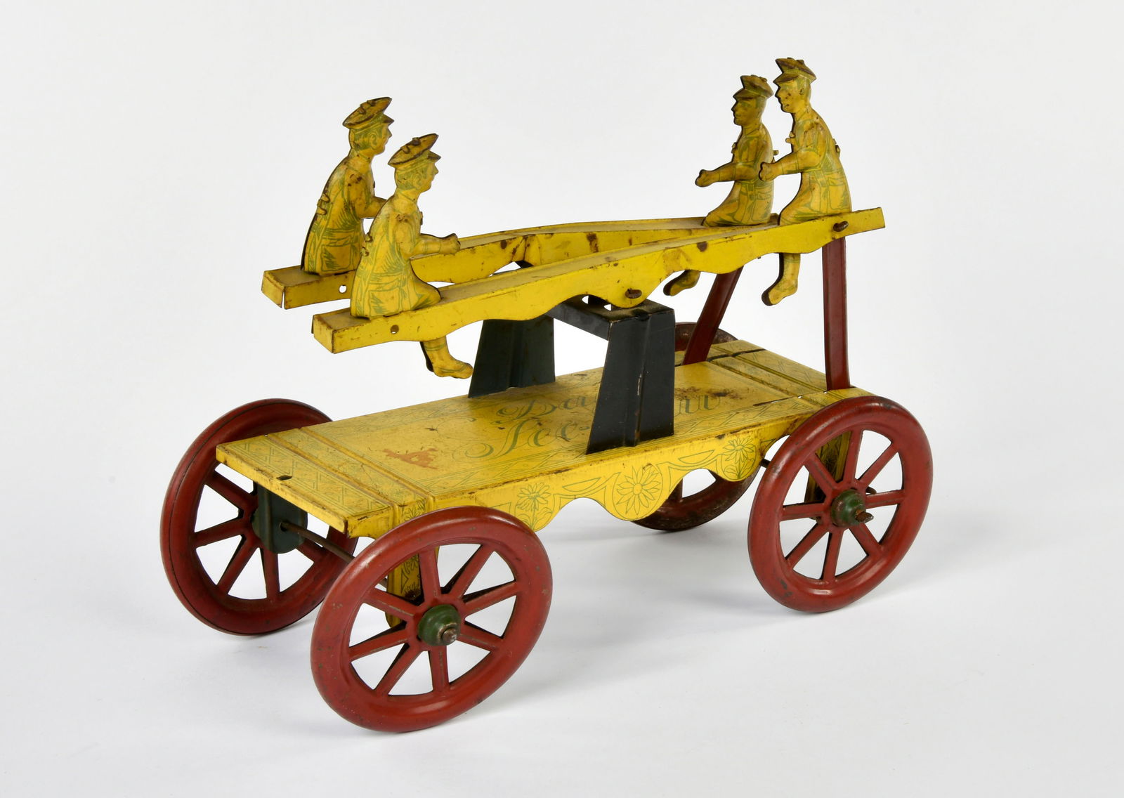 Daisy See-Saw Doppelwippe Ziehspiel: Daisy See-Saw pull toy, 25 cm, tin, paint d.