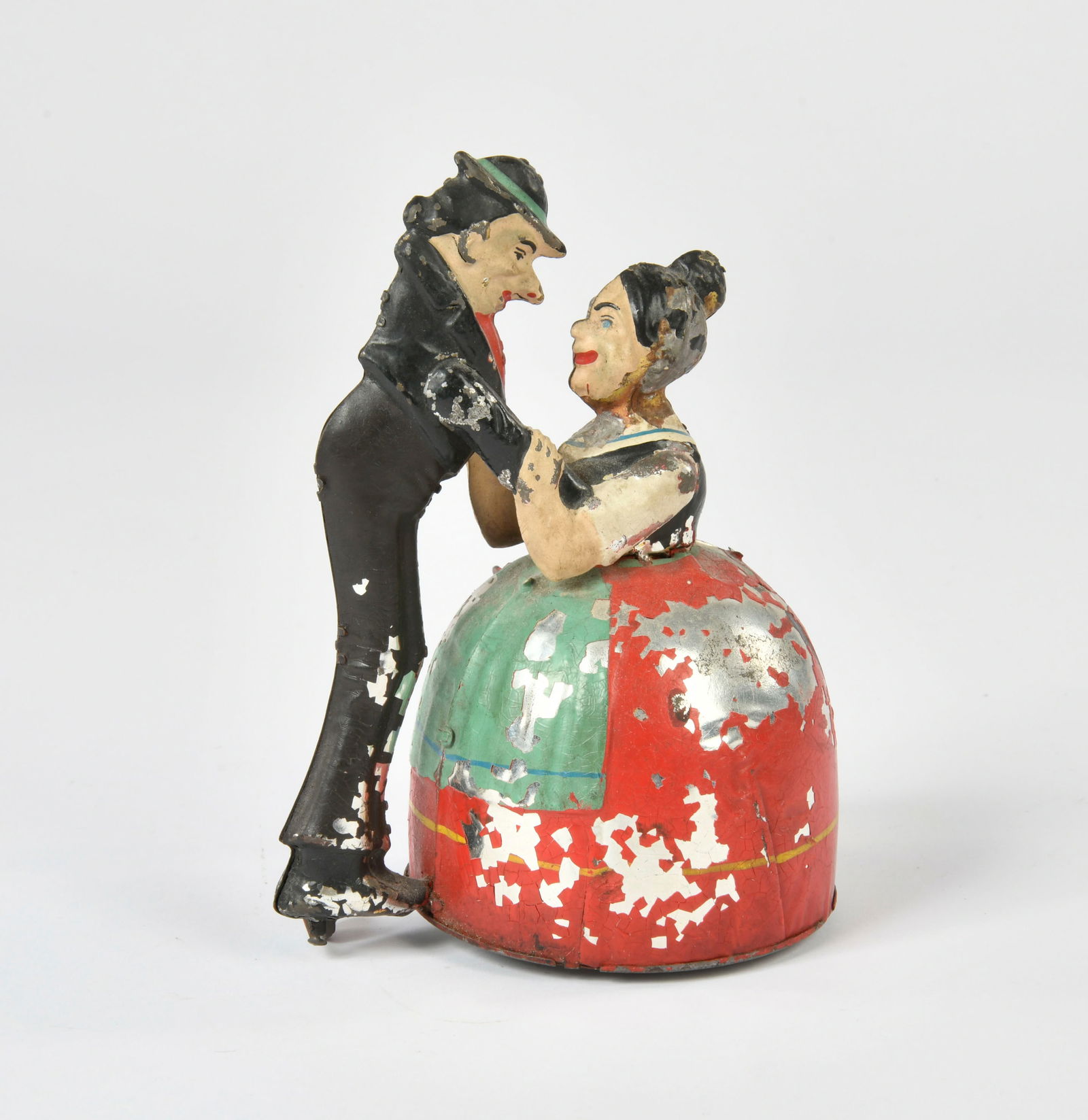 Gunthermann, Jack and Spratt Tanzpaar: Gunthermann, Jack and Spratt dancing couple, Germany pw, 17 cm, tin, cw ok, paint d., C 3