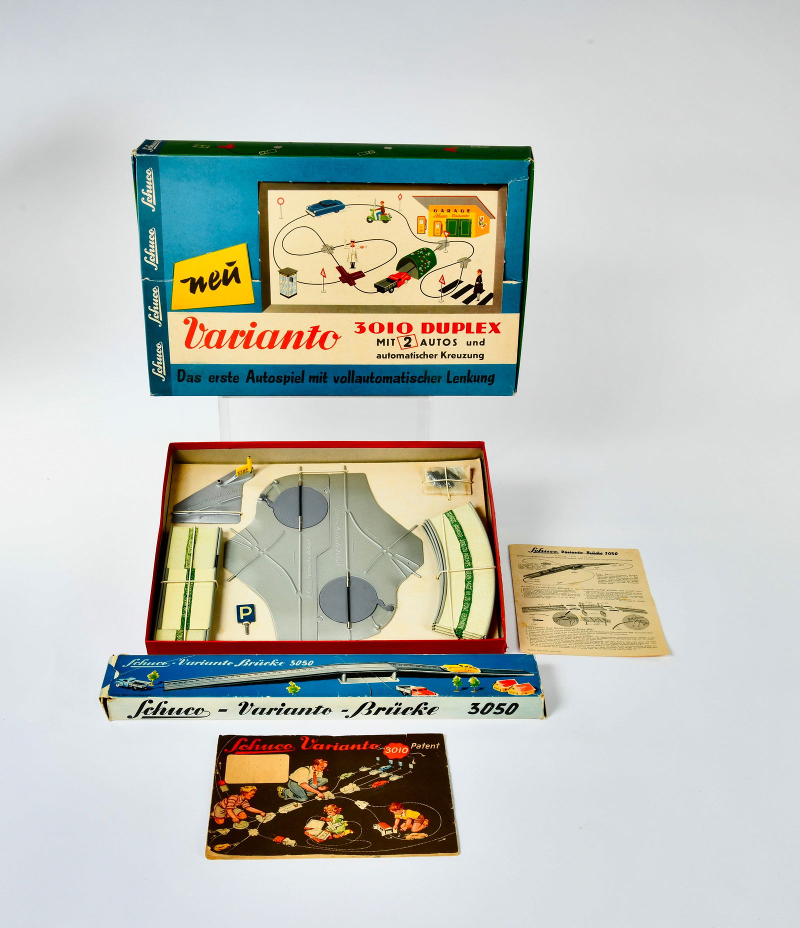 Schuco, Varianto Brucke, Zubehor Set 3053 & Leerkarton 3010 Duplex (1 of 1)