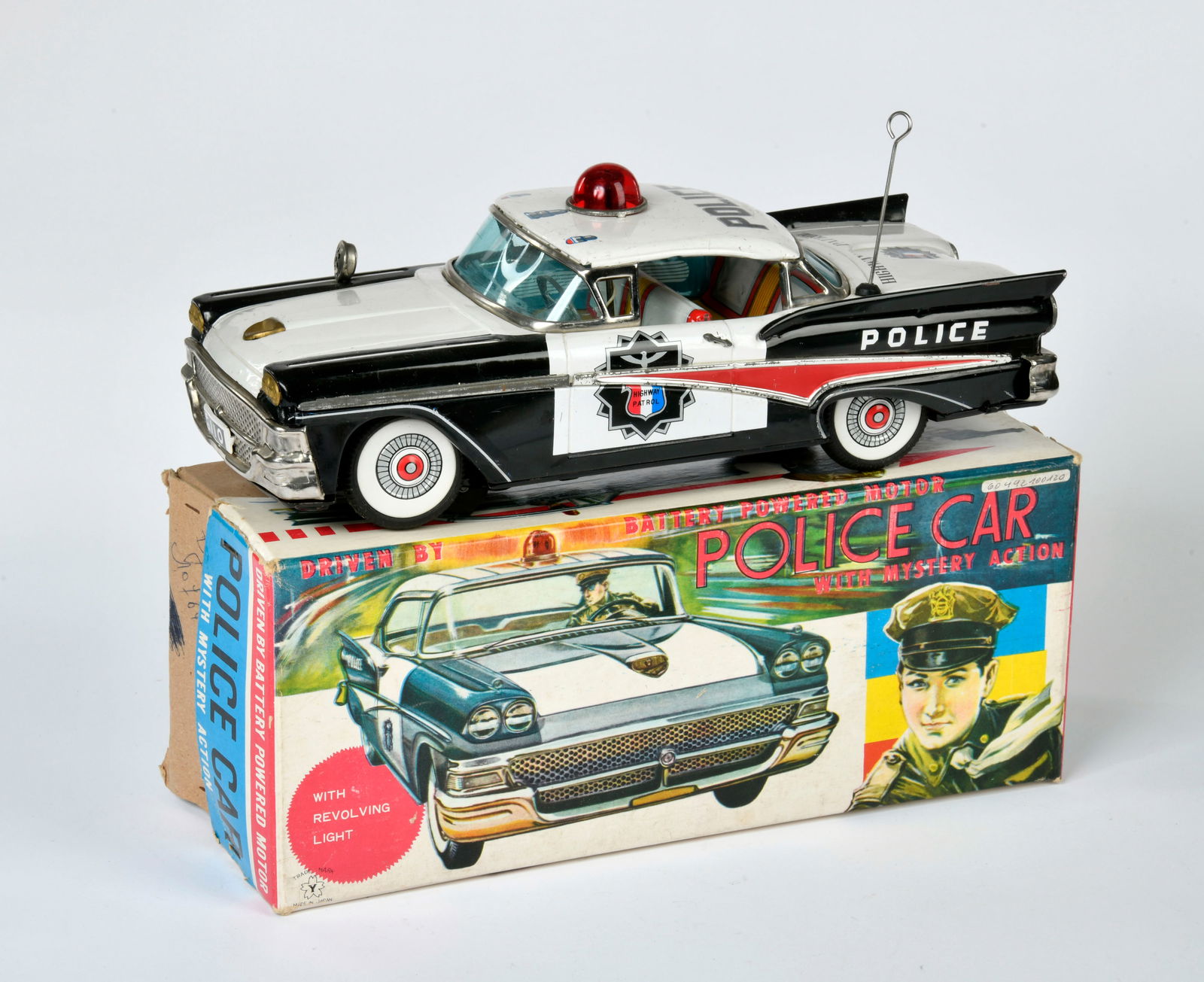 Yonezawa, Ford Fairlane 1958 Police (1 of 2)