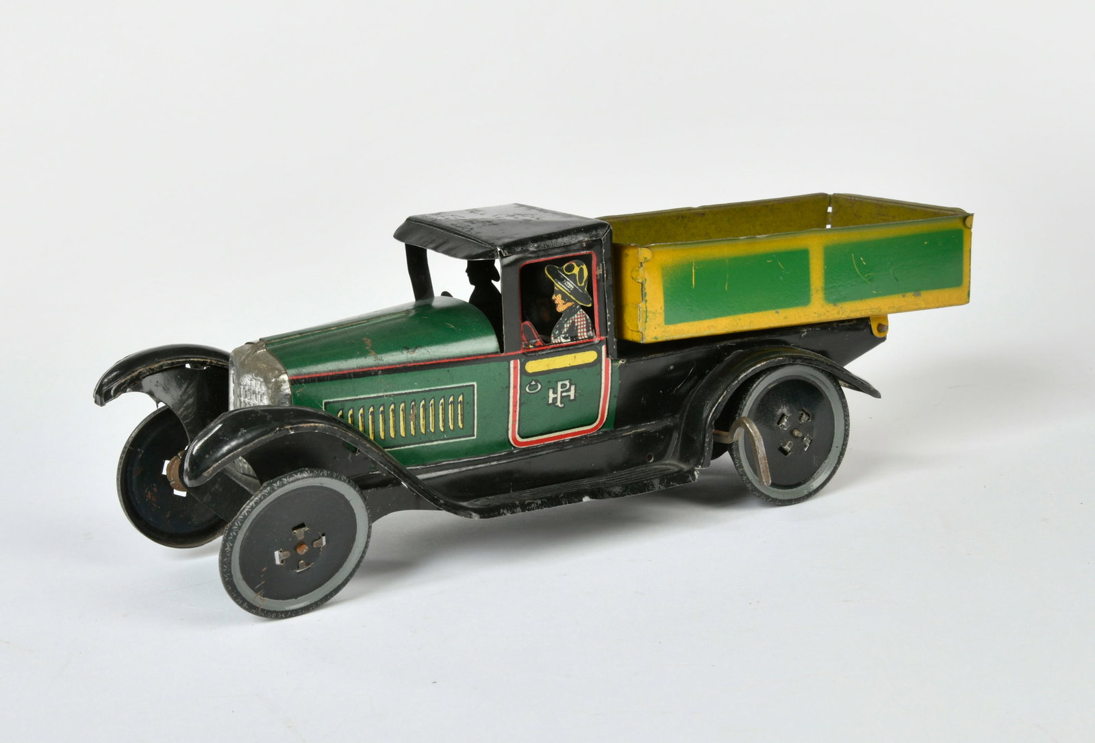 Paya, LKW: Paya, truck, Spain, original prewar car, 25 cm, tin, cw ok, paint d., C 2