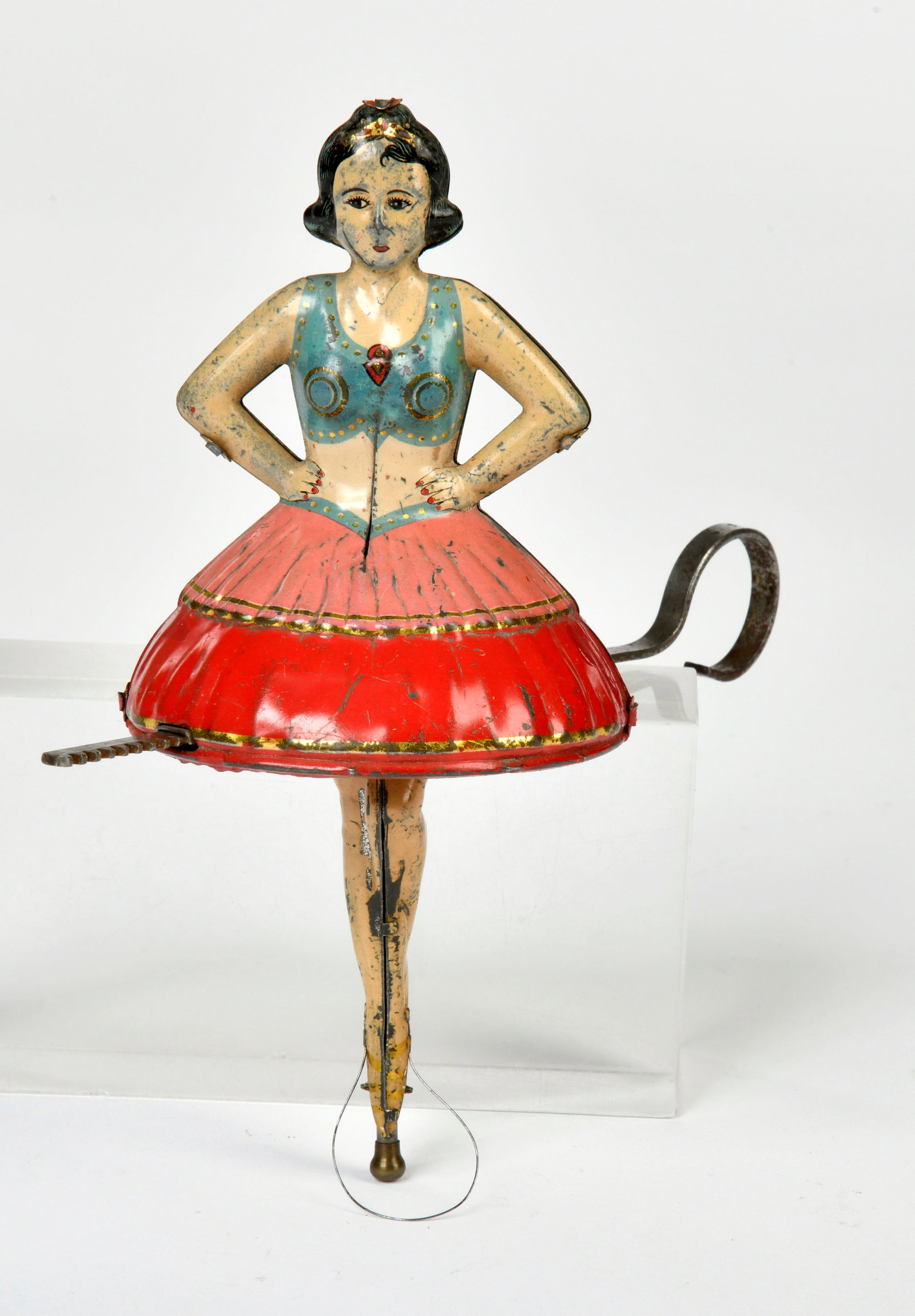Ingap, Ballerina: Ingap, Ballerina, Italy, 16 cm, tin, function ok, paint d., C 2