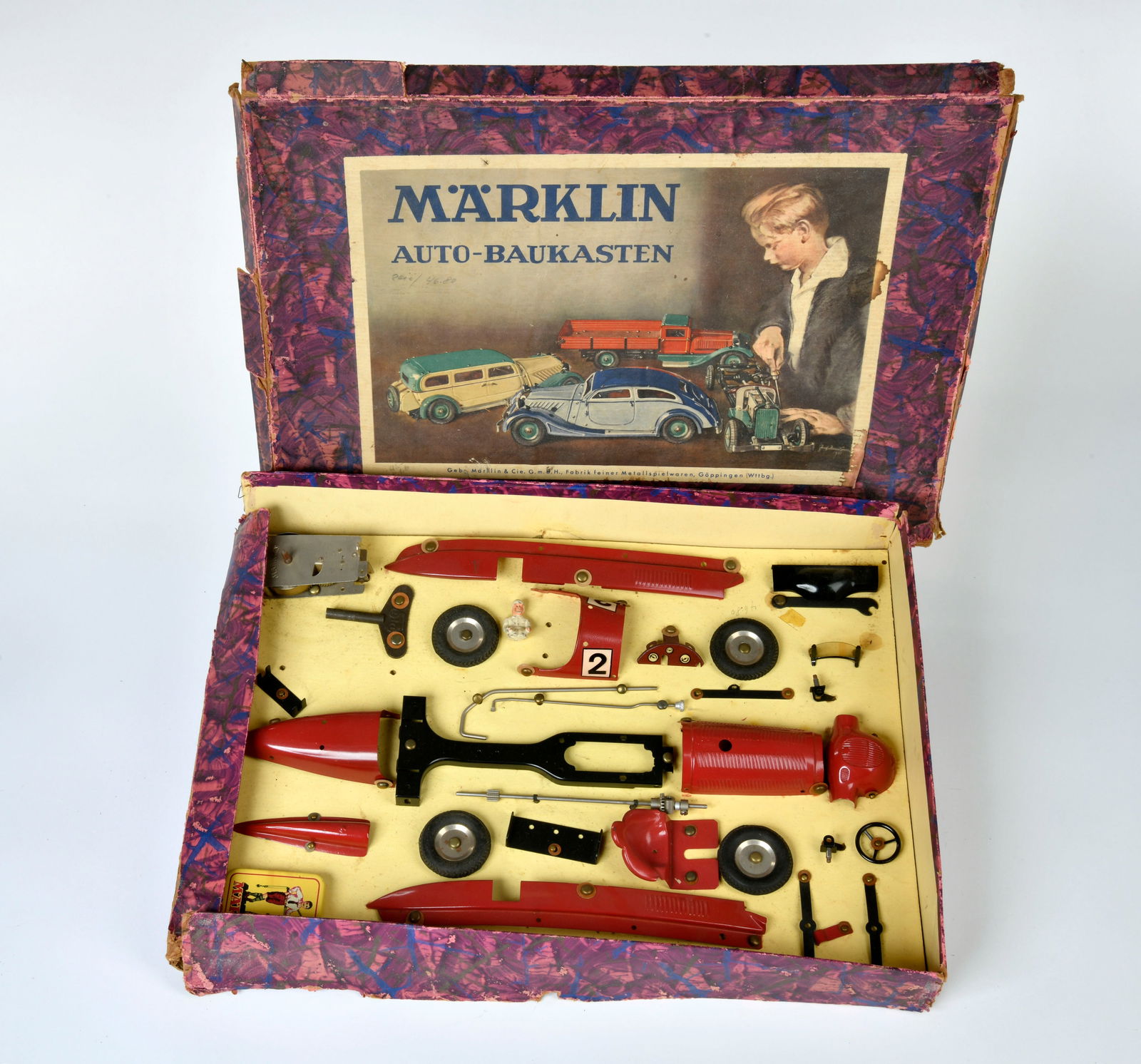 Marklin, Baukastenauto 1133R Rennwagen (1 of 1)