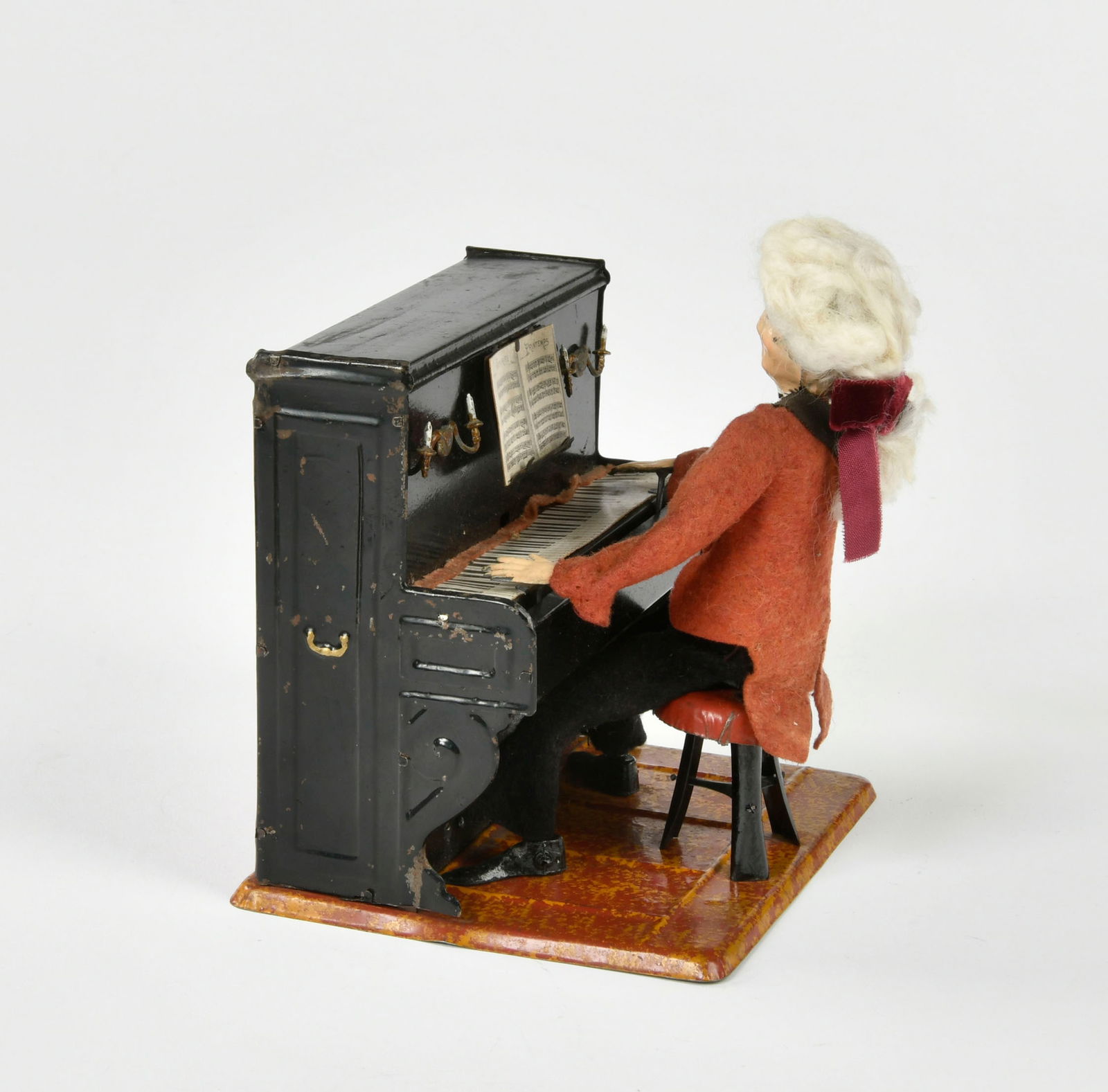 Fernand Martin, Le Petite Pianiste 1902, Klavierspieler: Fernand Martin, pianist, Le Petite Pianiste 1902 France, 15 cm, cw ok, C 2+