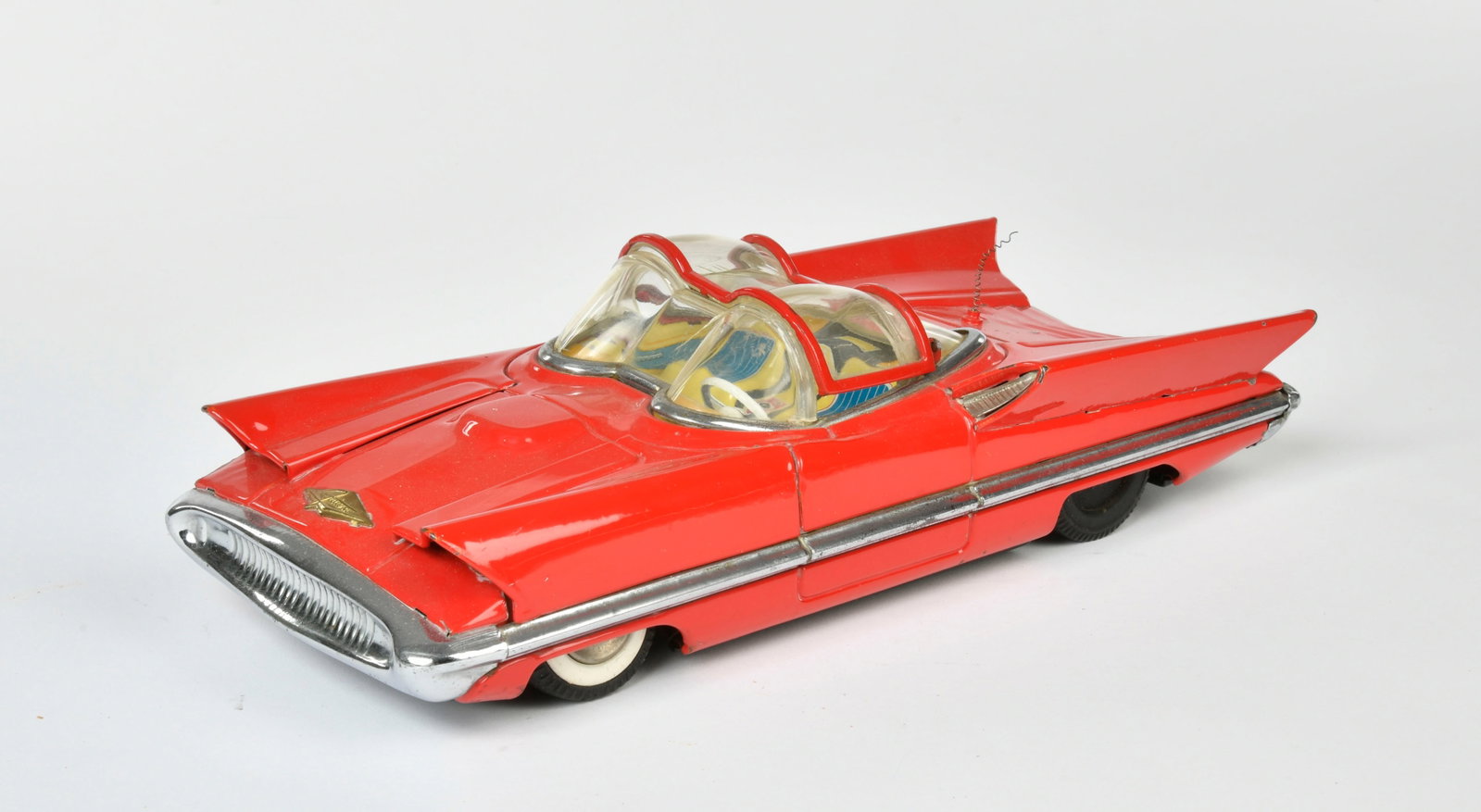 Alps, Lincoln Futura: Alps, Lincoln Futura, Japan, 28 cm, tin, friction ok, antenna and one hubcap missing, scartches on glass, C 2-3