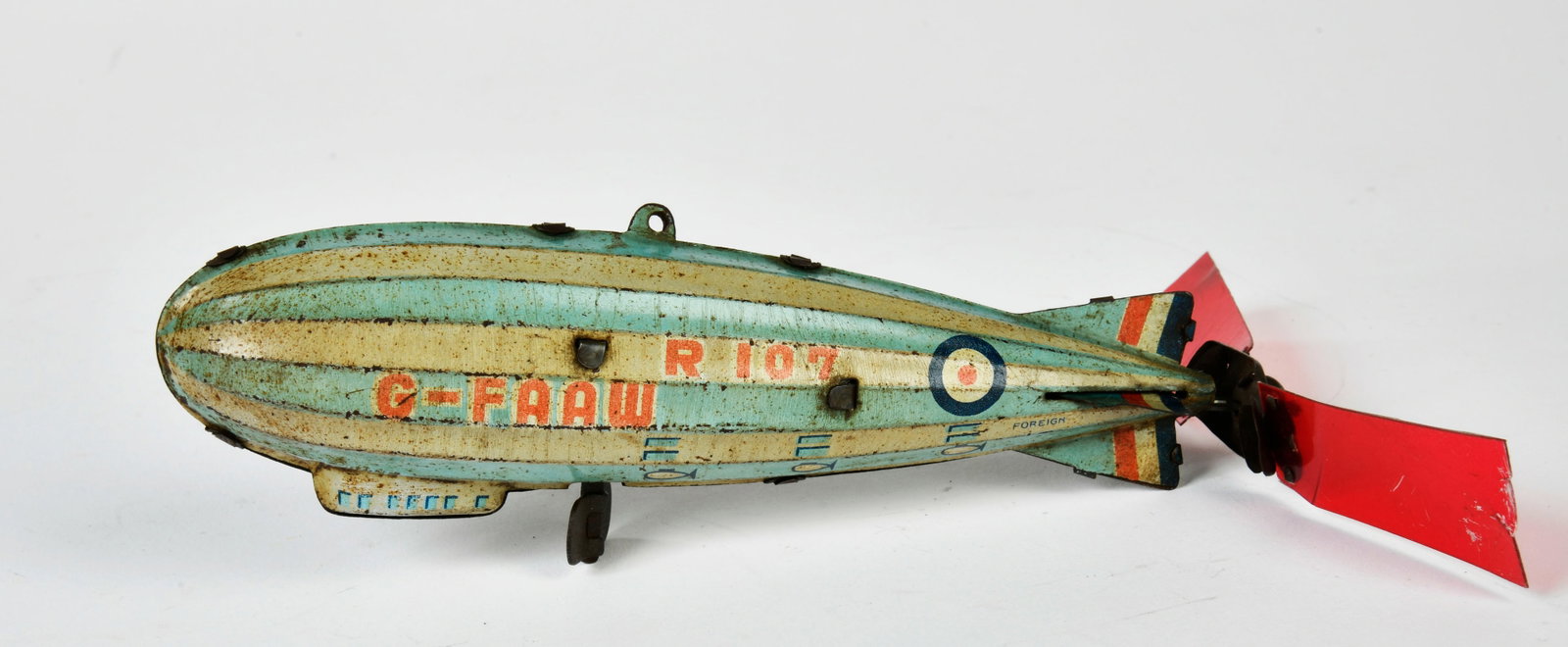 Zeppelin R 107: Zeppelin R 107, Japan, 17 cm, tin, cw ok, paint d., C 3
