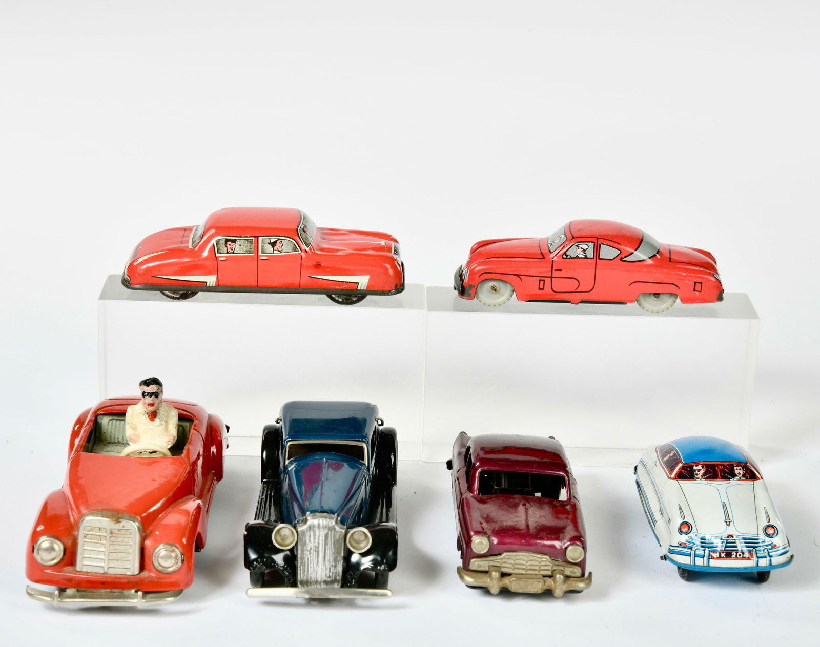 Huki, Triang u.a., 6 Fahrzeuge (1 of 1)