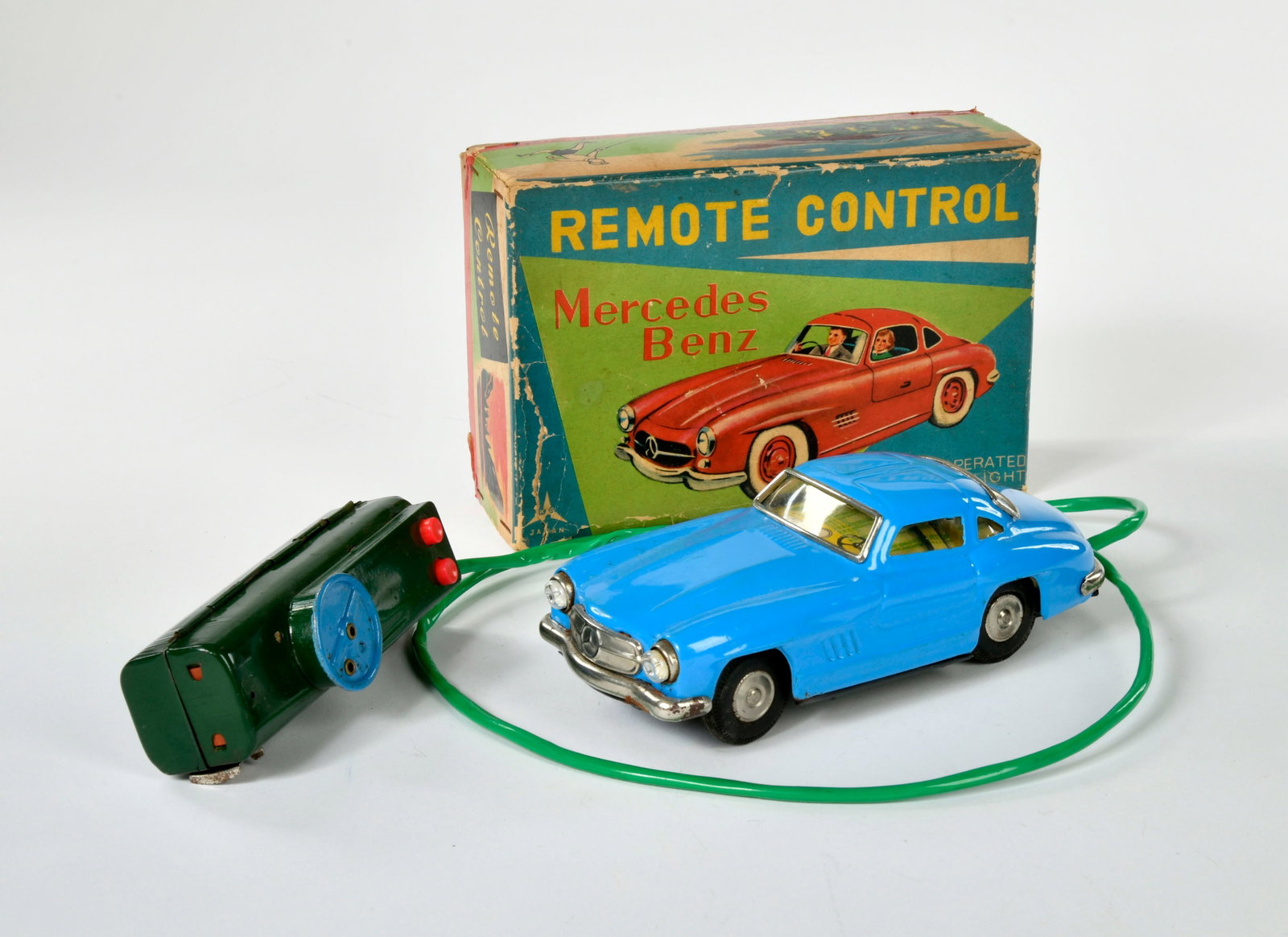 Marusan, Mercedes 300 SL: Marusan, Mercedes 300 SL, Japan, tin, drive not checked, min. paint d., C 2