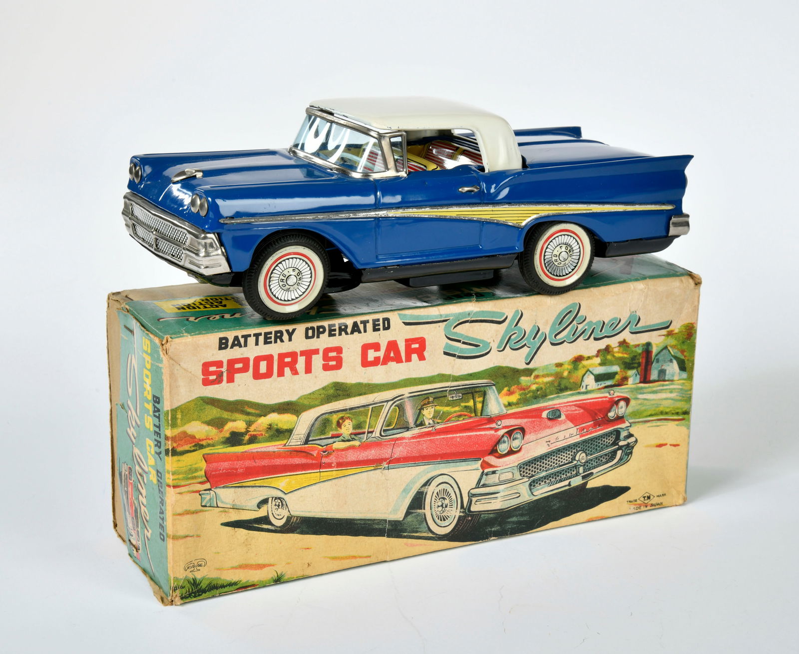 Kosuge, TN, Ford Fairlaine Sports Car Skyliner mit Klappverdeck (1 of 2)