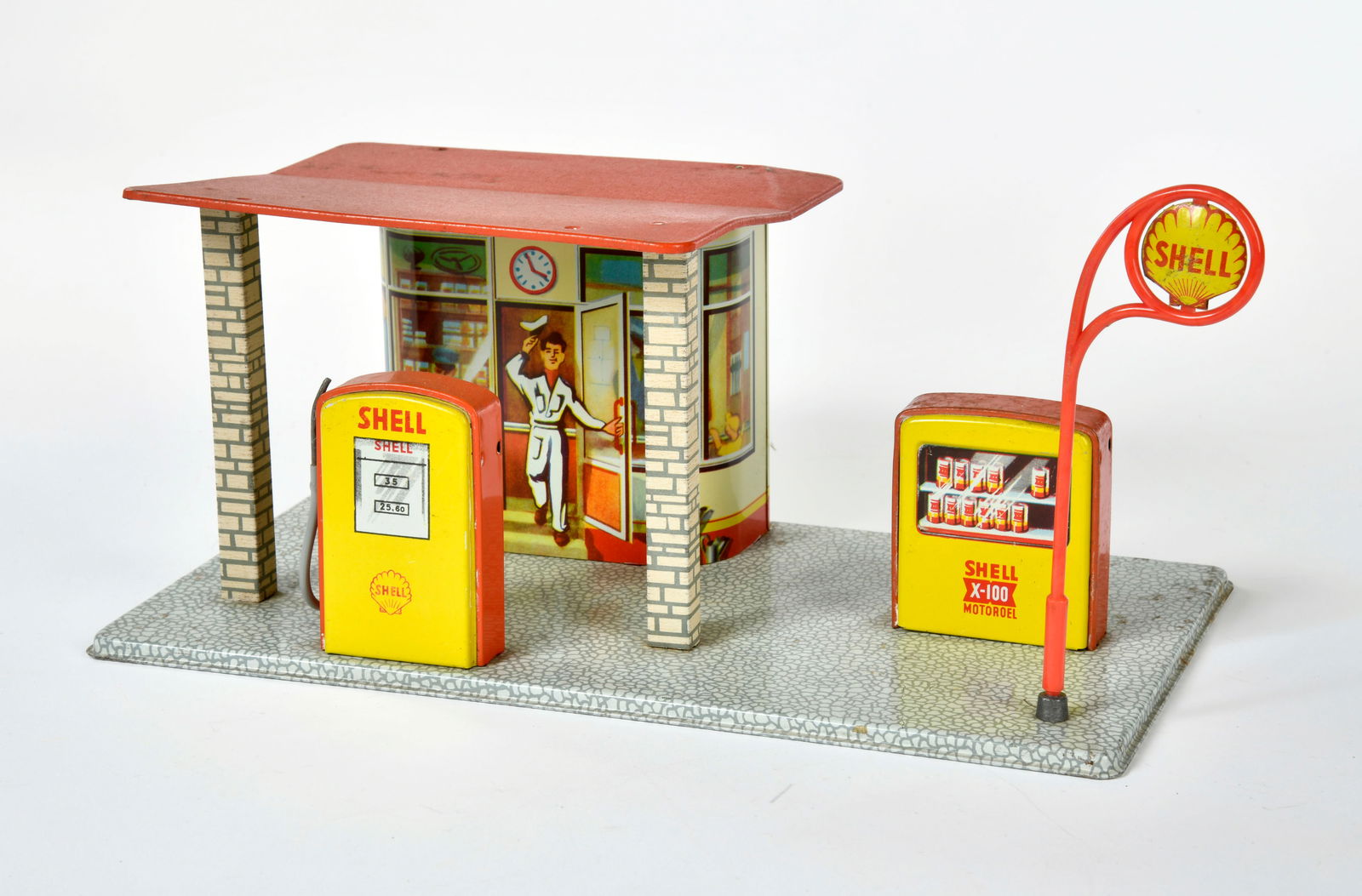 Hoch & Beckmann, Shell Tankstelle mit Zapfsaule (1 of 1)