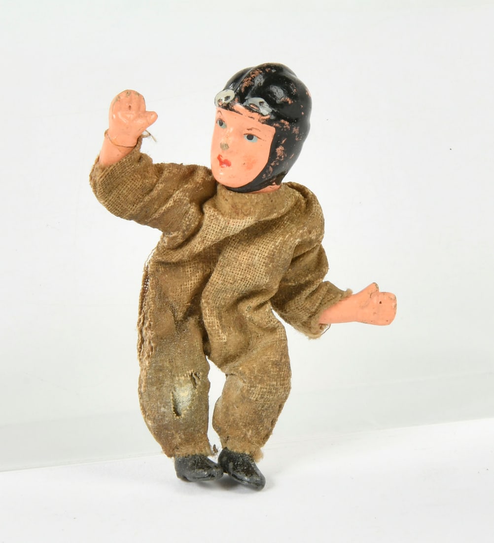 Schuco, Fahrerfigur Fritz: Schuco, driver figure Fritz, Germany pw, 6 cm, C 2
