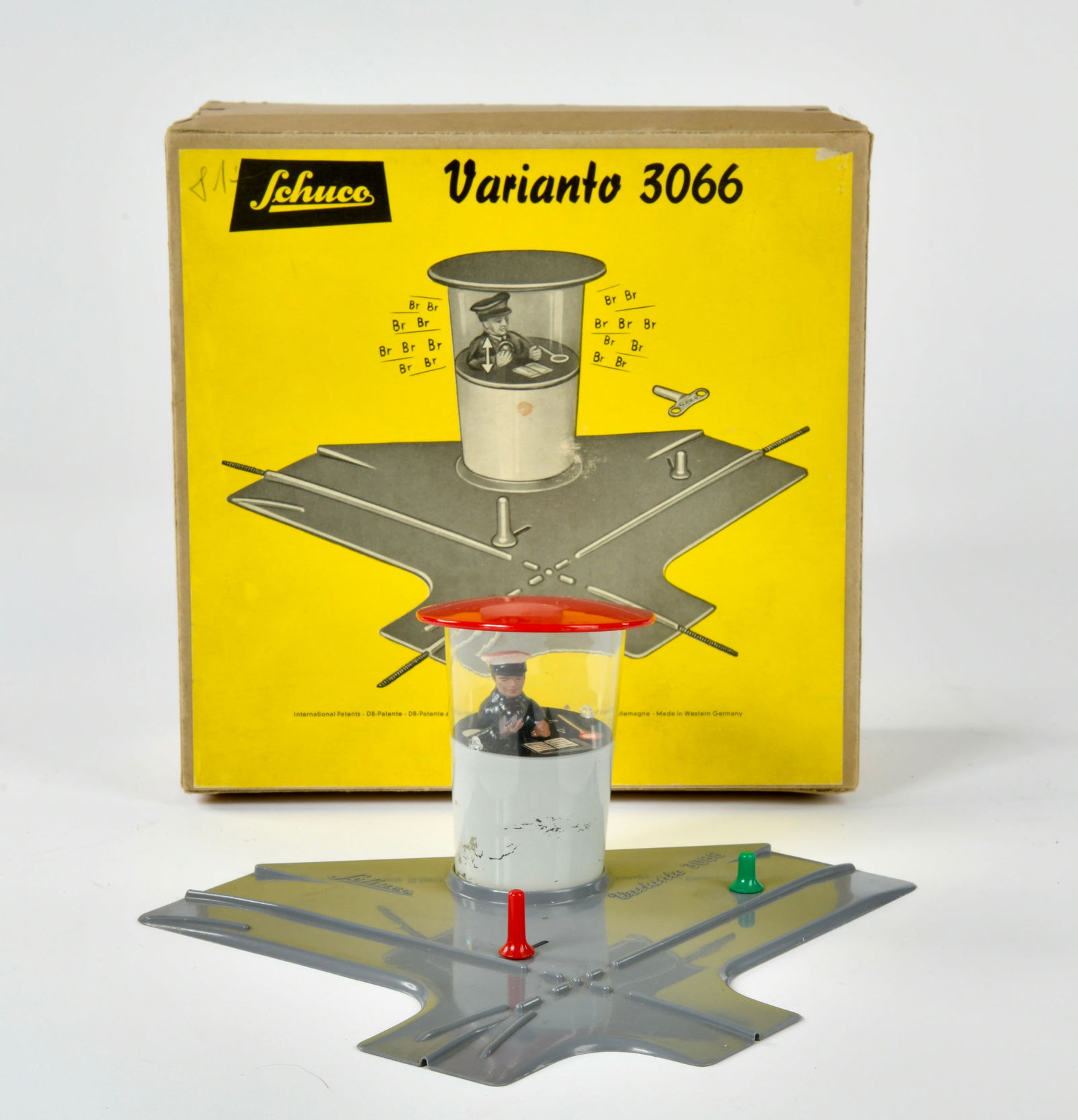 Schuco, Varianto 3066 Kreuzung: Schuco, Varianto 3066 crossing, W.-Germany, plastic, box C 1-, C 1