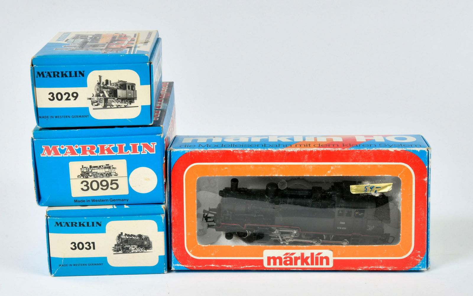 Marklin No. 3105 Set Box W/ Assorted Trains.