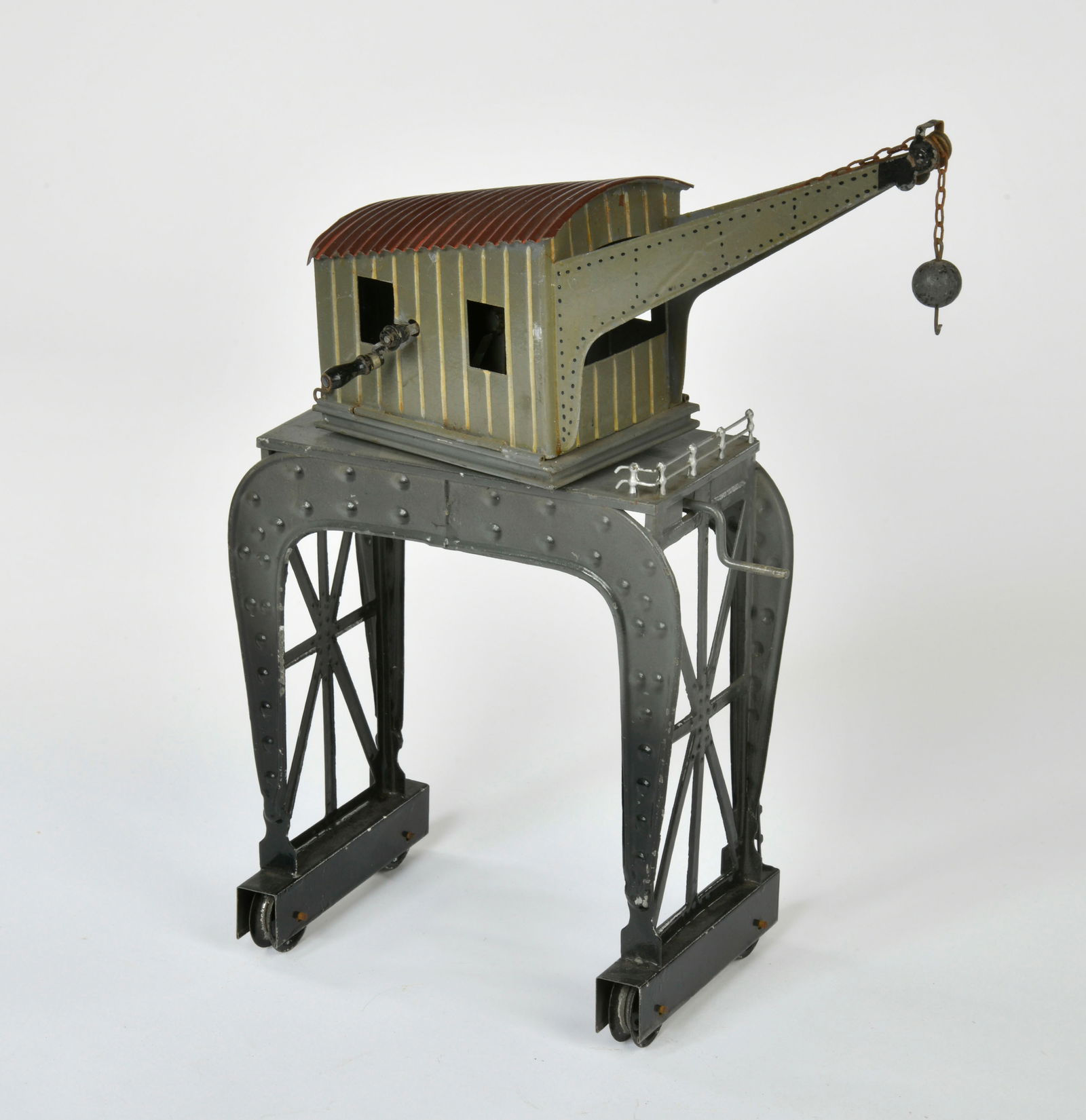 Marklin, Portalkran auf Schienen: Marklin, gantry crane on rails, Germany pw, 32 cm high, nice original condition