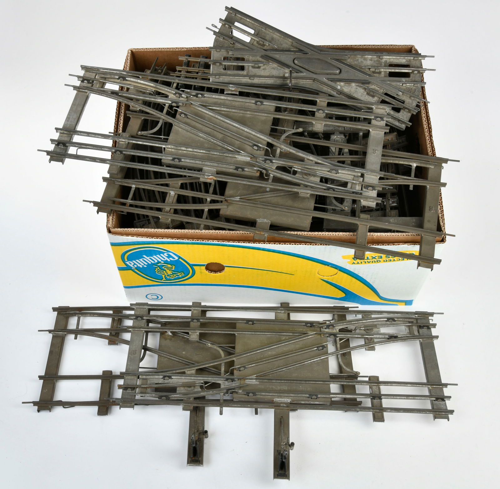 Marklin, Konvolut Spur 1 Schienen, Parallelkreuzweiche, Parallelweichenpaar u.a. (1 of 1)