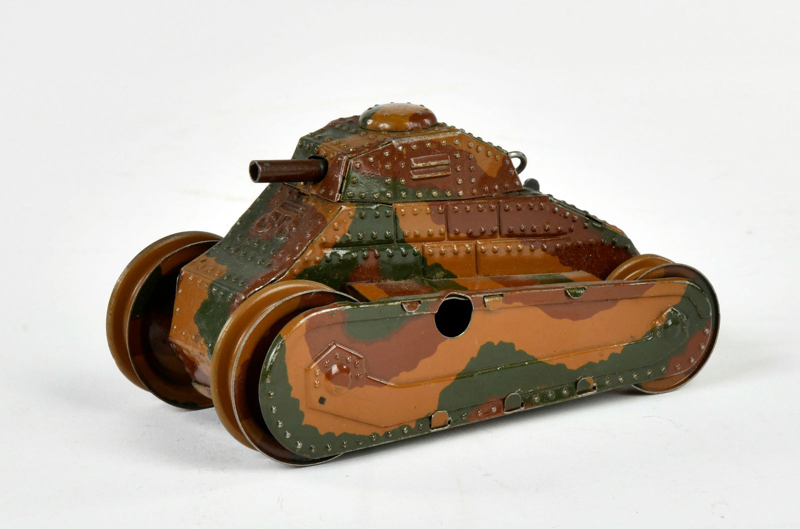 Marklin, Panzer: Marklin, tank, Germany pw, 13 cm, tin, cw ok, without chains, C 1-2