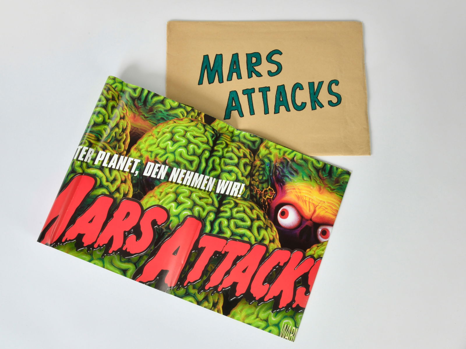 Original Mars Attack Kino Plakat (1 of 2)