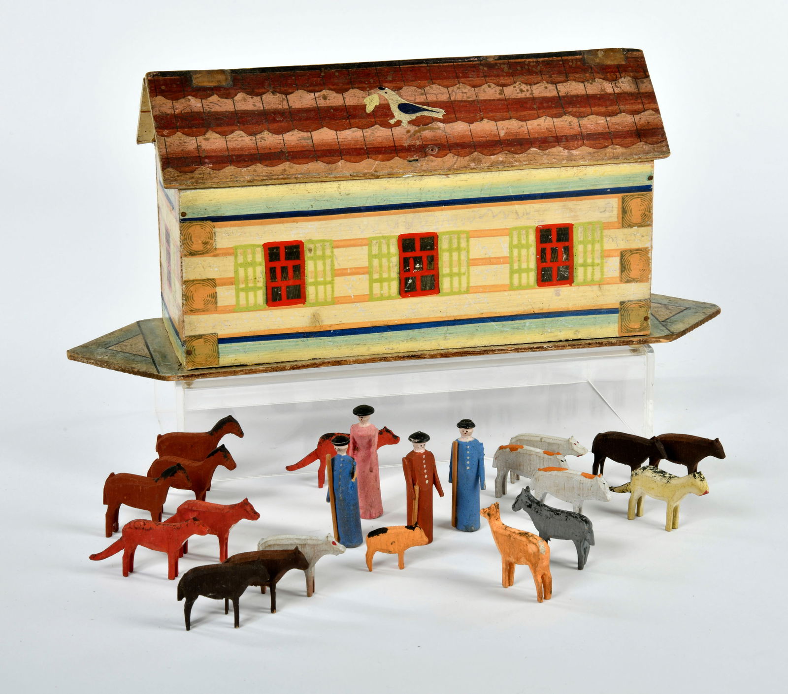 Erzgebirge, Arche Noah mit 32 Tieren