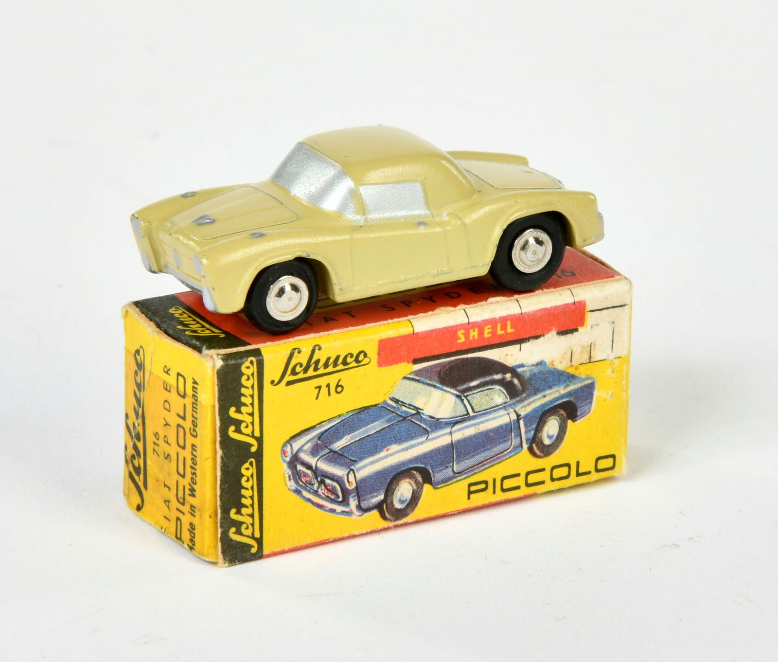 Schuco, Piccolo 716 Fiat Spyder (1 of 1)