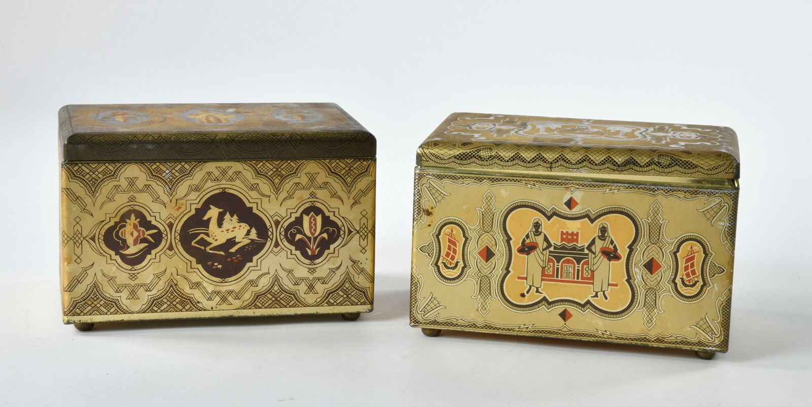 Eduscho, 2 Blechdosen (1 of 1)